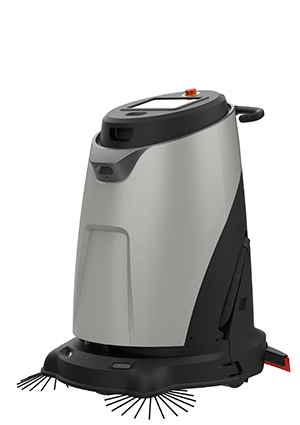 Mit dem Scrub50 von mR MOBILE ROBOTS können Unternehmen ihre betriebliche Bodenreinigung weitgehend automatisieren.