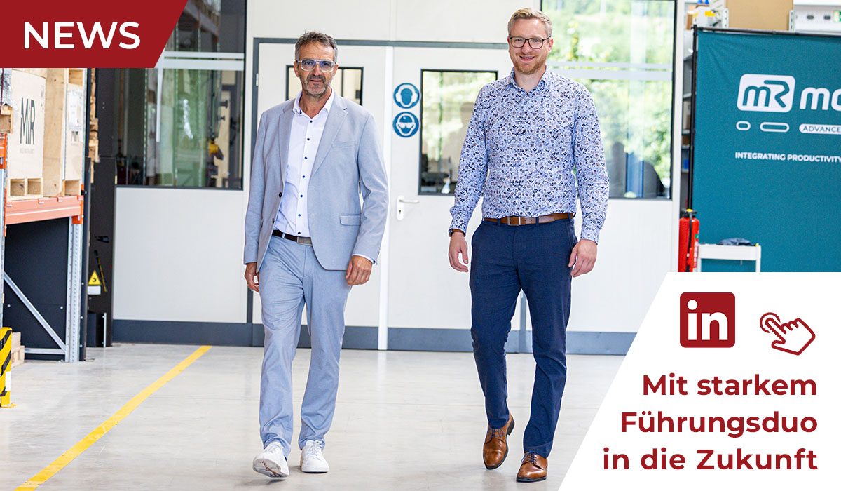 mR MOBILE ROBOTS: Ab Oktober 2025 mit autonomer Intralogistik, Service-Robotik und neuem Führungsduo in die Zukunft