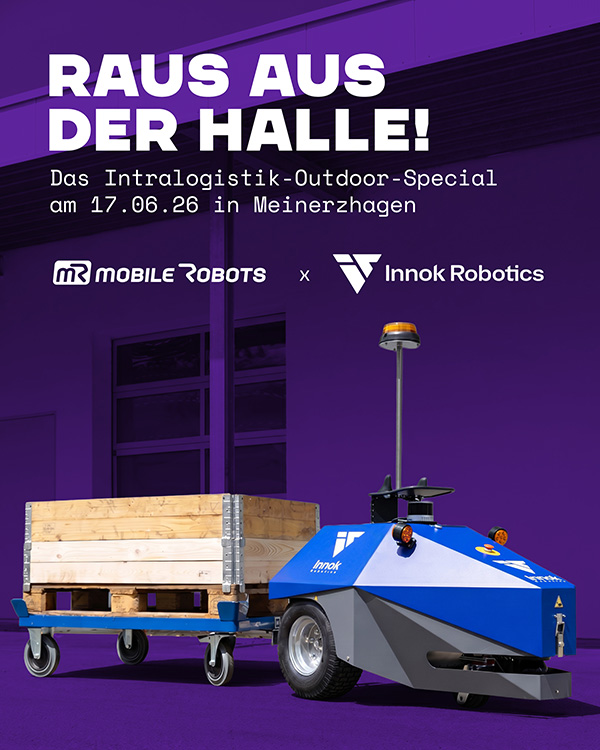 mR MOBILE ROBOTS startet eine neue Partnerschaft mit Innok Robotics