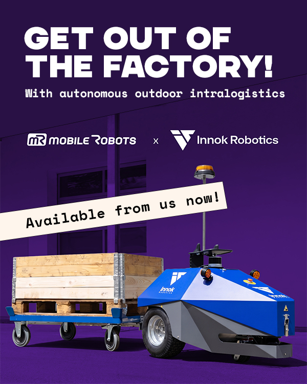 mR MOBILE ROBOTS starts a new partnership with Innok Robotics.